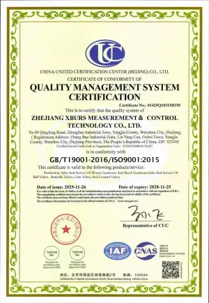 Quality Management System Certification